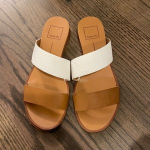 Dolce Vita Paci Cognac/White multi Stella 6.5